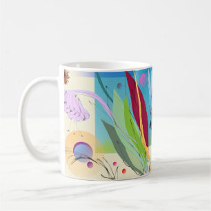Tasse BARIOLÉE fraîche abstraite