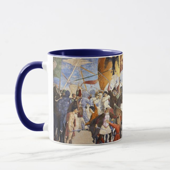 Tasse BATAILLE D'HÉRACLIE par Piero Della Francesca (Gauche)