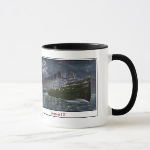 Tasse Bateau à vapeur Detroit III