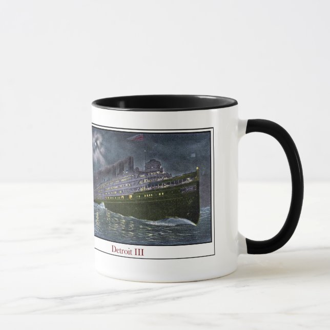 Tasse Bateau à vapeur Detroit III (Droite)