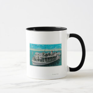 Tasse Bateau de fond en verre dans Avalon, île de