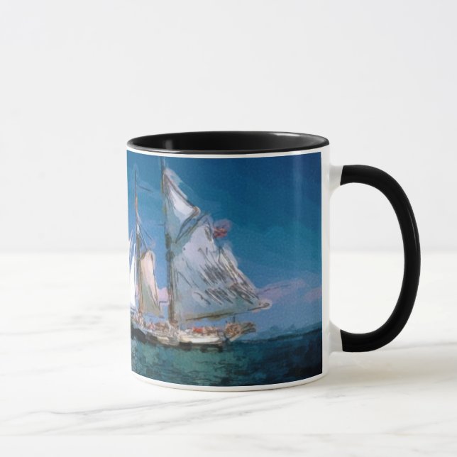 Tasse Bateau de tondeuse (Droite)