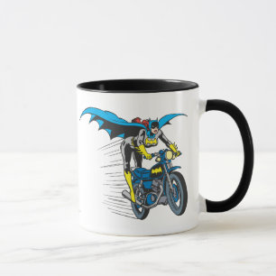Tasse Batgirl sur batterie