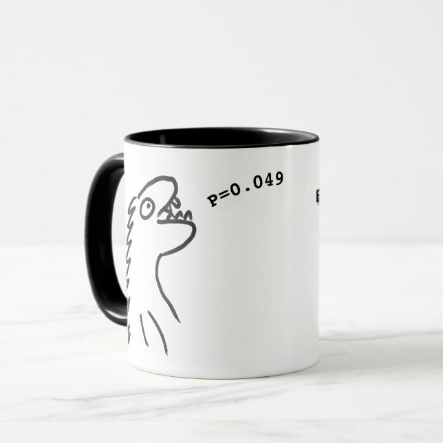 Tasse bayésienne pour des statisticiens (Devant gauche)