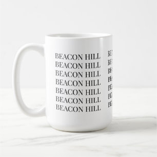 Tasse Beacon Hill Boston   Design Classique