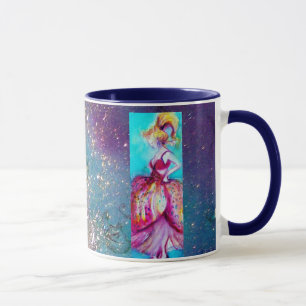 Tasse BEAUTÉ EN ROBE ROSE / Plante Papillon Magique