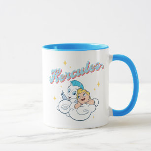 Tasse Bébé Hercule et Pégase sur un Nuage