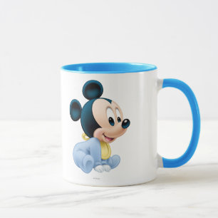 Tasse Bébé Mickey   Pyjama bleu