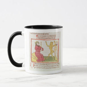 Tasse Belial danse avant le Roi Solomon