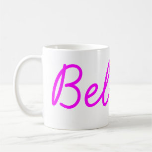 Tasse Believe Magenta Script