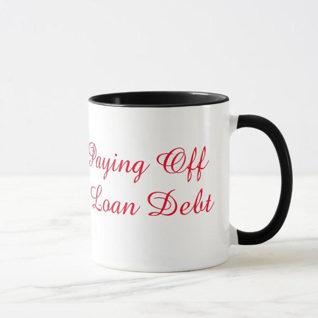 Tasse Béni et remboursant la dette d'emprunt d'étudiant (Droite)