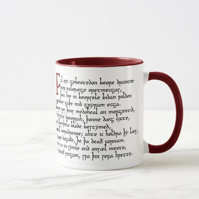 Tasse Beowulf dans le Meadhall (Droite)