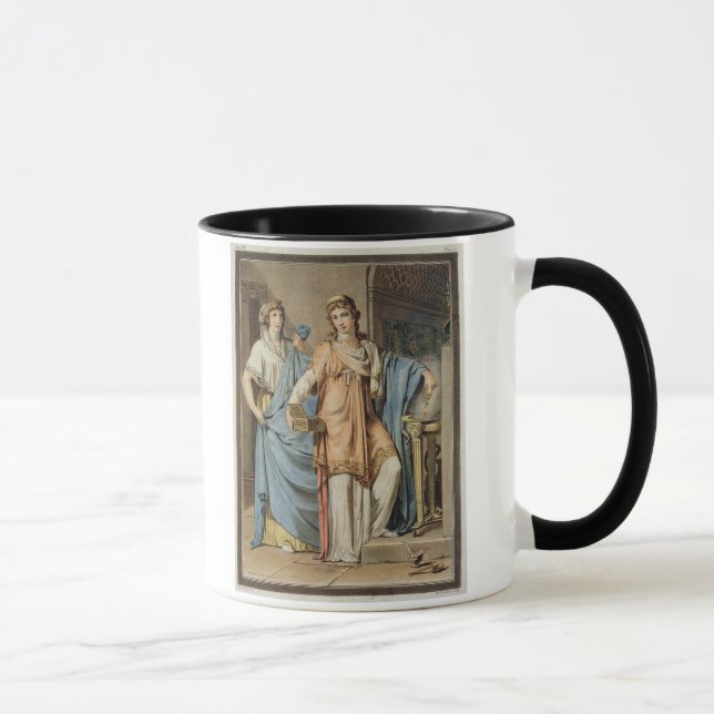 Tasse Berenice, costume pour "Berenice" par Jean Racine, (Droite)