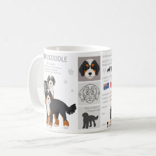 Tasse Bernedoodle mélange de chien