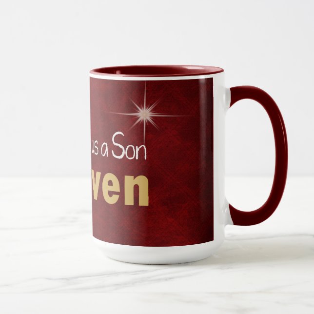 Tasse Bible de Noël vers inspirateur (Droite)
