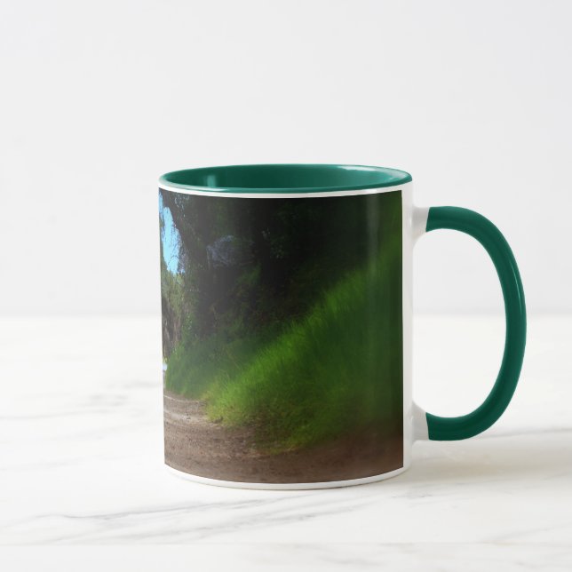 Tasse Bible en un main et café dans l'autre (Droite)