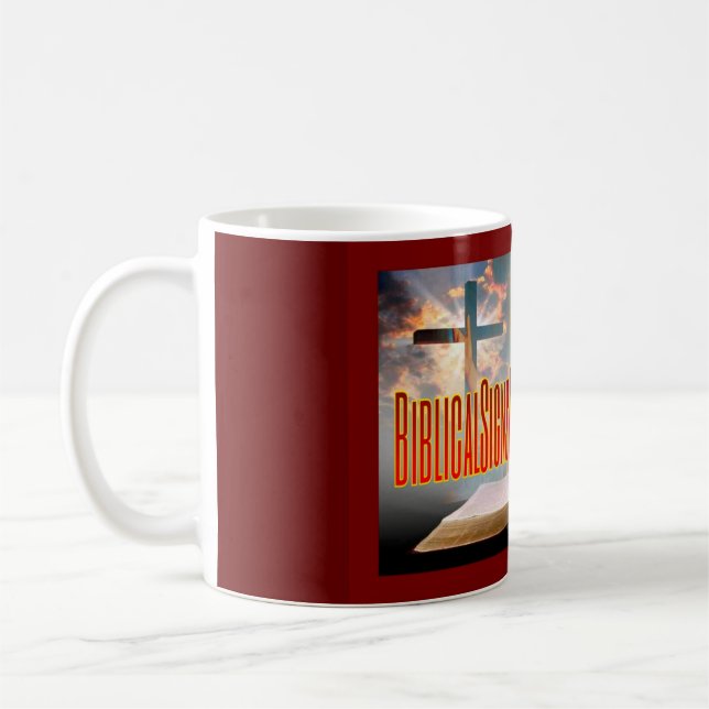 Tasse biblique de signes (Gauche)