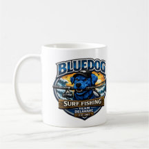 Tasse bicolore Bluedog 2026 logo, 33 cl