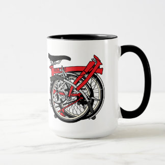 Tasse Bicyclette de Brompton pliée