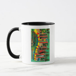 Tasse Big Basin, Californie - Scènes de grandes lettres