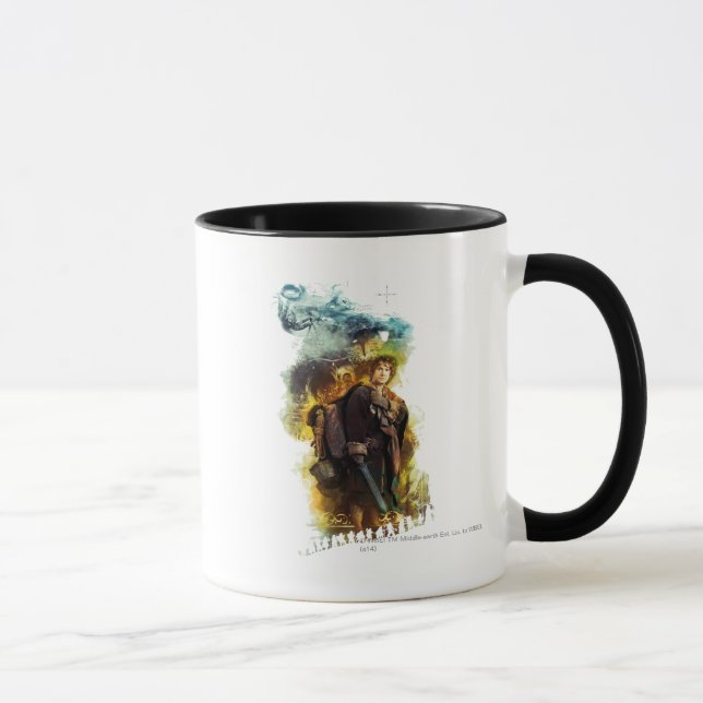 Tasse BILBO BAGGINS™ et la société des nains Graphique (Droite)