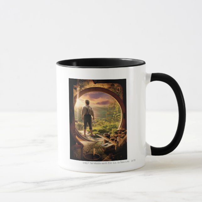 Tasse BILBO BAGGINS™ Retour dans le collage de shire (Droite)