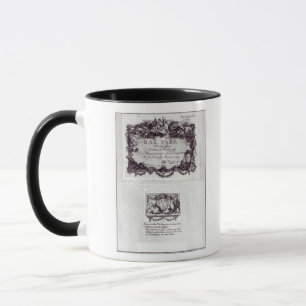 Tasse Billet d'entrée pour la boule à Versailles