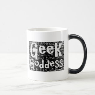 Tasse binaire de déesse de geek