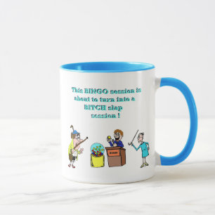 Tasse Bingo-test détérioré