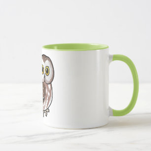 Tasse Birdorable du nord Scie-affûtent le hibou