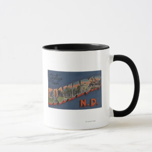 Tasse Bismarck, le Dakota du Nord - grandes scènes de