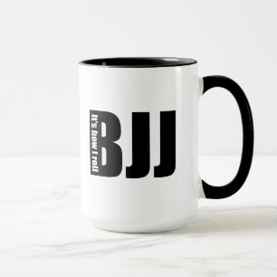 Tasse BJJ - Il est comment je roule, attaque