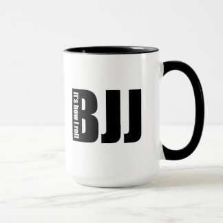 Tasse BJJ - Il est comment je roule, attaque