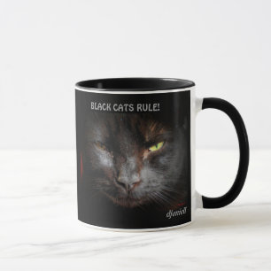 Tasse Black Cats règle Cat Meme