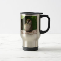 tasse Blanc-à oreilles de voyage de colibri,