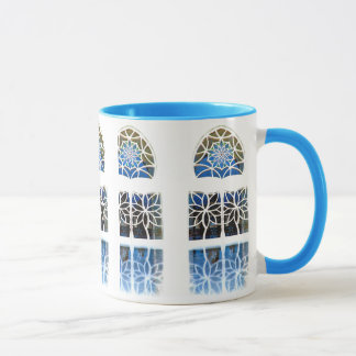 Tasse Blanc de la fenêtre 1 de foyer de mosquée