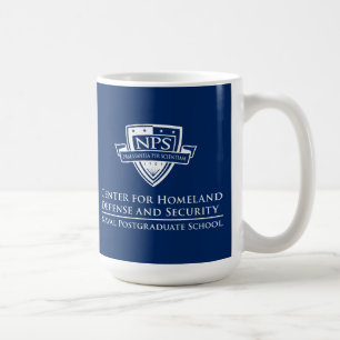 Tasse blanche 15oz et bleue