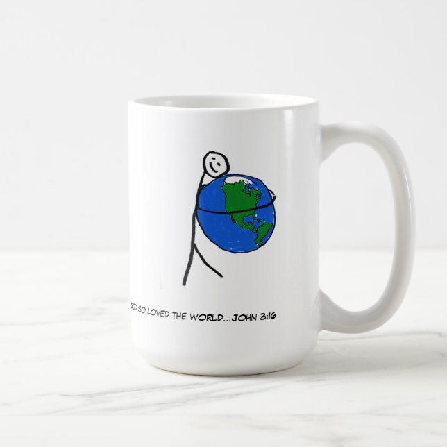 TASSE BLANCHE CLASSIQUE DE SO-LOVED (Droite)