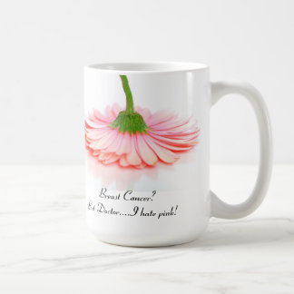 Tasse blanche classique pour des survivants de