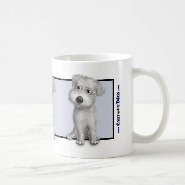 Tasse (blanche) de Schnoodle (Droite)