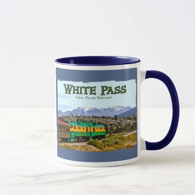 Tasse blanche de sonnerie de passage (Droite)