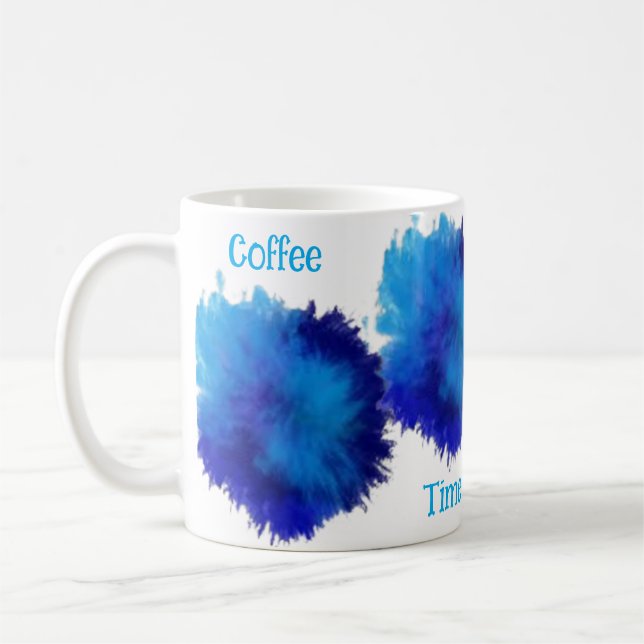 Tasse bleu désir  (Gauche)