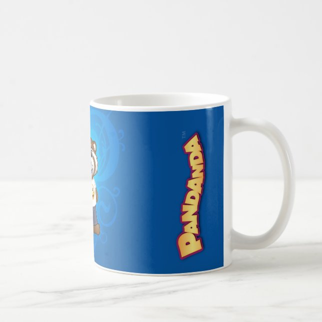 Tasse bleue de Henry de talent de Pandanda (Droite)