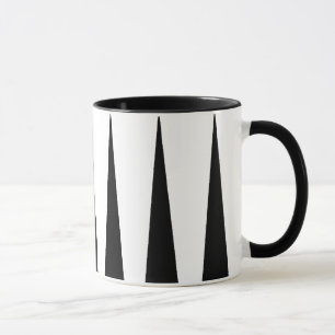 Tasse Bloc noir et blanc de couleur