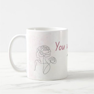 Tasse Bloom Coupe de citation florale