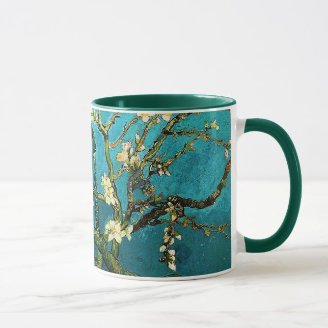 Tasse Blossoming Almond Tree Van Gogh Fine Art (Droite)