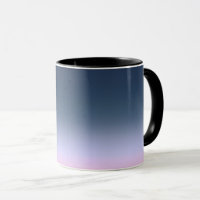 Blue-pink ombre