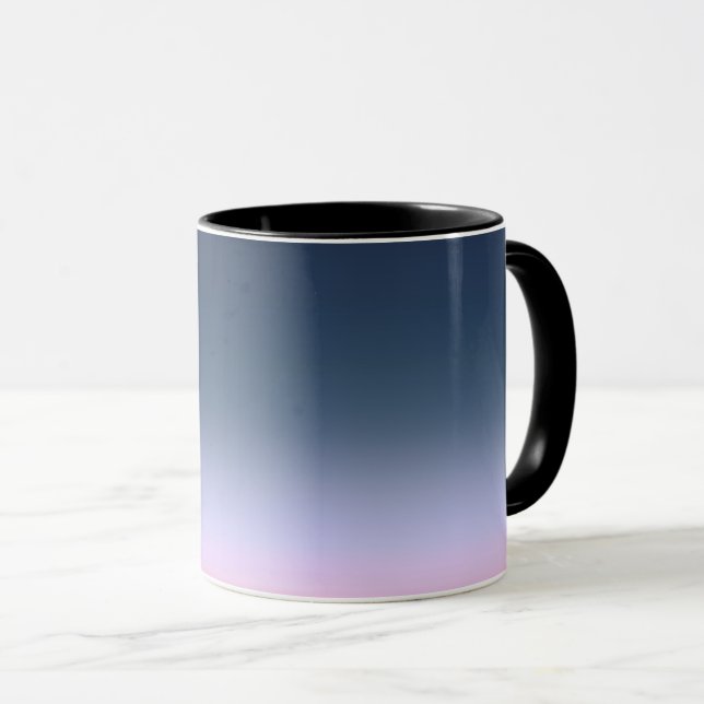 Tasse Blue-pink ombre (Devant droit)