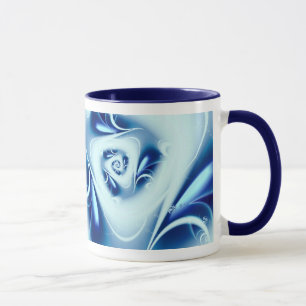 Tasse Blue Water Fine Fractal Art
