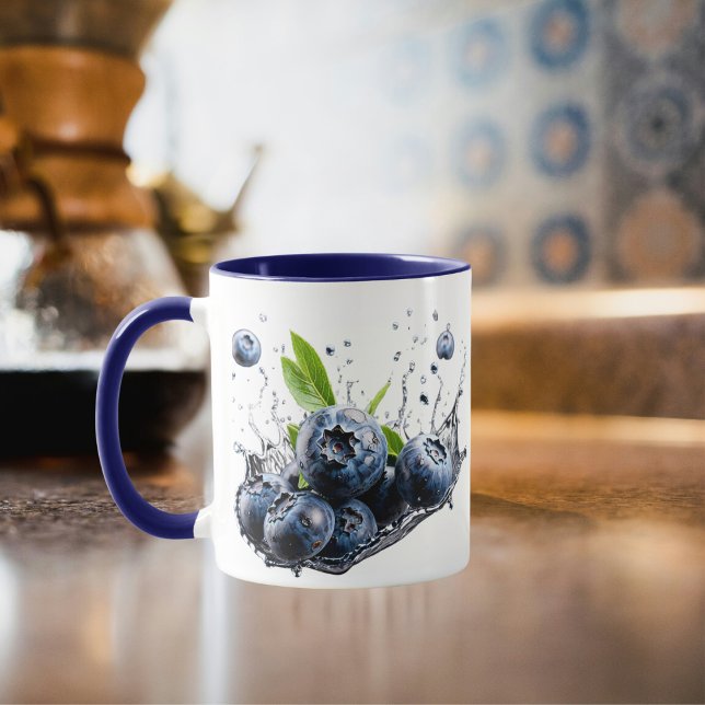 Tasse Blueberry Splash (Créateur téléchargé)